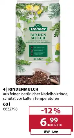 Dehner Rindenmulch Angebot