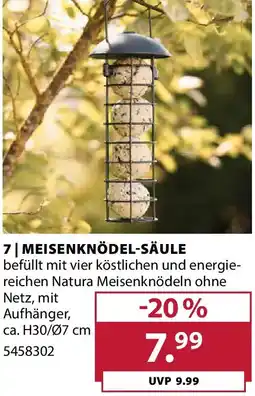 Dehner Meisenknödel-säule Angebot