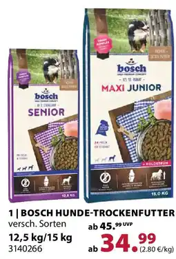 Dehner Bosch hunde-trockenfutter Angebot