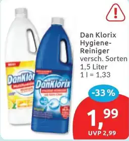 Budni DanKlorix Hygiene-Reiniger Angebot