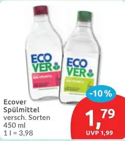 Budni Ecover Spülmittel Angebot