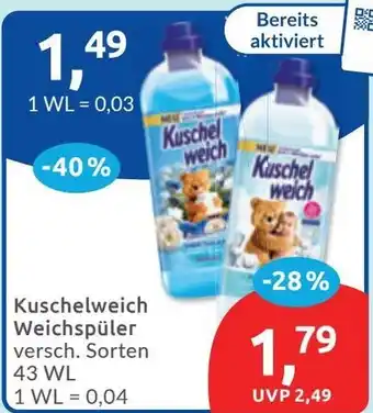 Kuschelweich Weichspüler