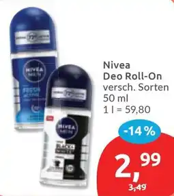 Budni Nivea Deo Roll-On Angebot