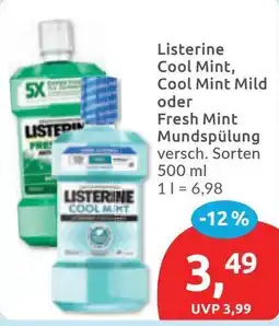 Budni Listerine Mundspülung Angebot