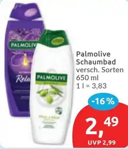 Budni Palmolive Schaumbad Angebot