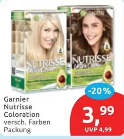 Budni Garnier Nutrisse Coloration Angebot