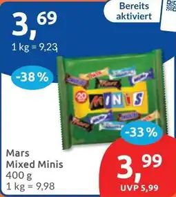 Budni Mars Mixed Minis Angebot