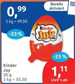 Budni Kinder Joy Angebot