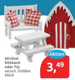 Budni Wichtel Sitzbank oder Tür Angebot