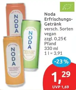 Budni Noda Erfrischungs-Getränk Angebot