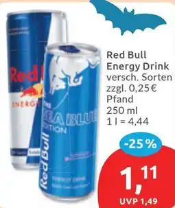 Budni Red Bull Energy Drink Angebot