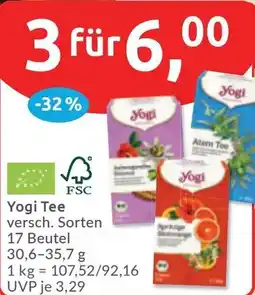 Budni Yogi Tee Angebot