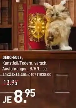Möbel Wallach Deko-eule Angebot
