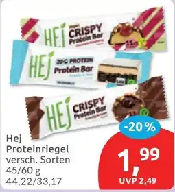 Budni Hej Proteinriegel Angebot