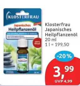 Budni Klosterfrau Japanisches Heilpflanzenöl Angebot
