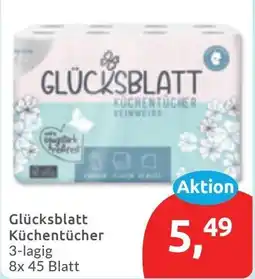 Budni Glücksblatt Küchentücher Angebot