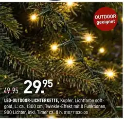 Möbel Wallach Led-outdoor-lichterkette Angebot