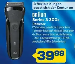 Euronics BRAUN Rasierer Series 3 300s Angebot