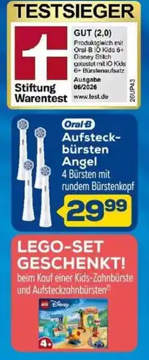 Euronics Oral-B Aufsteckbürsten Angel Angebot