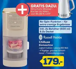 Euronics Russell Hobbs Chilluxe Eismaschine Angebot