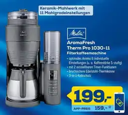 Euronics Melitta AromaFresh Therm Pro 1030-11 Filterkaffeemaschine Angebot