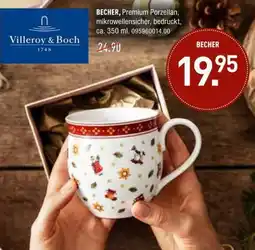 Möbel Wallach BECHER, Premium Porzellan, mikrowellensicher, bedruckt Angebot