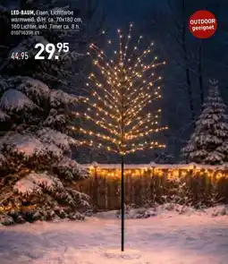 Möbel Wallach LED-BAUM, Eisen, Lichtfarbe Angebot