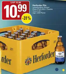 WEZ Herforder Pils Angebot