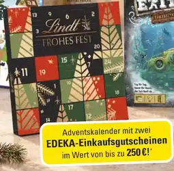 WEZ Lindt EDEKA-Adventskalender Angebot