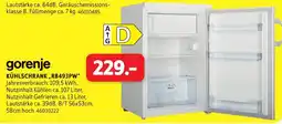 SCONTO gorenje KÜHLSCHRANK „RB493PW“ Angebot