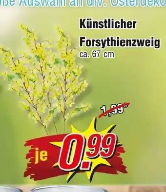 Wiglo Wunderland Kunstlicher Forsythienzweig Angebot