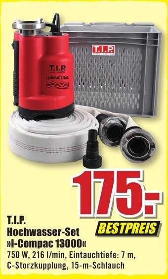 B1 Discount Baumarkt T.I.P. Hochwasser-Set | I-Compac 13000 Angebot