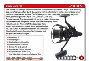 Fishermans Partner Crazy Carp Fr Angebot