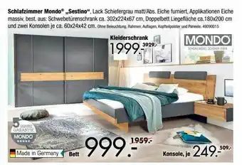 Franz Knuffmann Schlafzimmer Mondo „sestino” Angebot