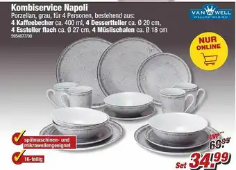 Poco Kombiservice Napoli Van Well Angebot