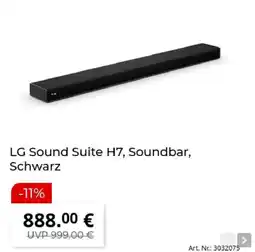 MediaMarkt LG Sound Suite H7, Soundbar, Schwarz Angebot