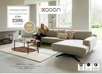 Xooon Designsofa "zilvano" Angebot