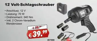 Stabilo Fachmarkt 12 Volt Schlagschrauber Angebot