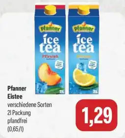Feneberg Pfanner Eistee Angebot