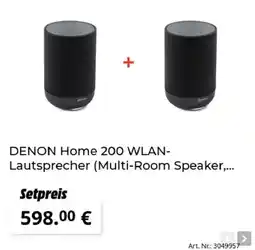 MediaMarkt DENON Home 200 WLAN-Lautsprecher Angebot