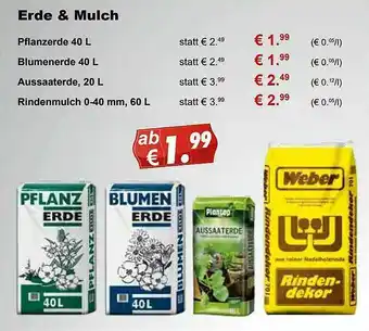 Stabilo Fachmarkt Erde & Mulch Angebot