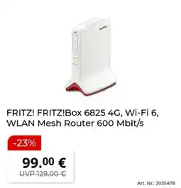 MediaMarkt FRITZ! FRITZ!Box 6825 4G Angebot