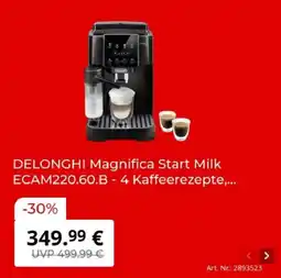 MediaMarkt DELONGHI Magnifica Start Milk Angebot