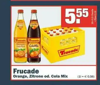 Sobi Getränkemarkt Frucade Orange, Zitrone Oder Cola Mix Angebot