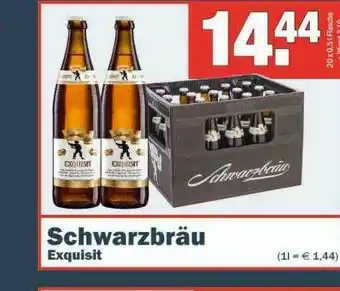 Sobi Getränkemarkt Schwarzbräu Exquisit Angebot