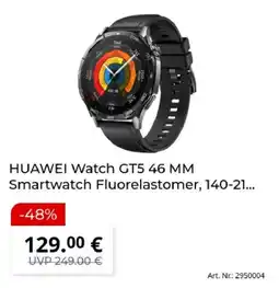 MediaMarkt HUAWEI Watch GT5 46 MM Angebot