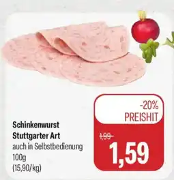 Feneberg Schinkenwurst Stuttgarter Art Angebot