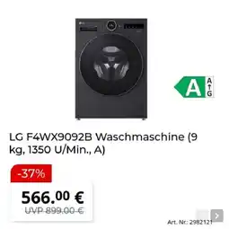 MediaMarkt LG F4WX9092B Waschmaschine Angebot