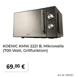 MediaMarkt KOENIC KMW 2221 B, Mikrowelle Angebot