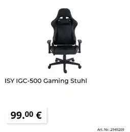 MediaMarkt ISY IGC-500 Gaming Stuhl Angebot